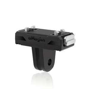 TEMU Insta360 X5 Ace/Ace Pro/Ace Pro 2용 자석식 퀵 릴리스 베이스 콜드 부트 확장 어댑터, 듀얼 클로 플라스틱 버클 베이스 브래킷 - Insta360 X5 카메라 액세서리 호환