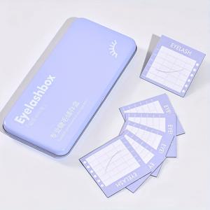 TEMU 여성용 속눈썹 보관 도구, 속눈썹 전시판, 무향료, 6개 자석 시트 + 속눈썹 보관함 포함 | 결혼 선물, 생일 선물에 적합한 2가지 색상 | 속눈썹 연장 용품