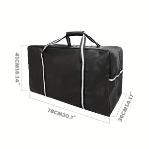 TEMU 아이스 하키 장비 가방 - 검은색, 다중 부피의 통기성 배낭, 스틱, 퓨크, 장비를 위한 여러 부피의 통기성 배낭 - 청소년 및 성인 선수에게 적합한 스포츠 장비 조직가 | 통기성 배낭 | 내구성 있는 스포츠 가방, 하키 장비 가방