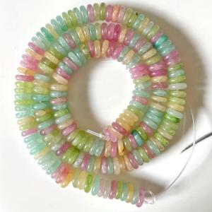 TEMU 18Cm 핸드메이드 혼합 보헤미안 비즈 팔찌 - 핸드메이드 DIY 매력 목걸이 - 돌 비즈 - 장인 제작 쥬얼리 - 그녀 또는 그를 위한 선물