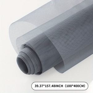 TEMU 1개 고품질 내구성 있는 DIY 스크린 메쉬 - 애완동물 친화적이고 튼튼한 창문 및 도어 프레임용 쉬운 유지보수
