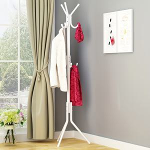 TEMU 1pc 금속 옷걸이, 내구성, 독립형, 다목적, 전기식, 나무 재료 없음, 조립형, 혼합 색상, 모자, 코트, 가방, 스카프 걸이, 가정용 보관 정리기, 출입구, 복도, 사무실, 침실, 거실