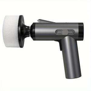 TEMU 자동차 연마기 무선 자동차 버퍼 연마기 키트, 가정용 자동차 세부 작업/왁싱용 USB 충전 디지털 디스플레이