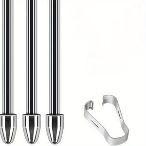 TEMU 럭셔리 메탈 니브 S22Ultra 23Ultra 24Ultra S25Ultra S-Pen 갤럭시 탭S6lite S7 S8 S10 울트라 S9 FE 노트10 노트20울트라 교체 니브 압력 감도 펜 팁