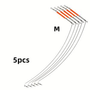 TEMU 5개 세라믹 빛에 반사되는 스테인레스 스틸 2면 후크 - 낚시, 보트 및 해안 사용을 위한 방해를 방지하는 멀티 후크 스플리터 - 소형 및 내구성 있는 낚시 액세서리, 낚시 장비, 세련된 도구 디자인, 고품질 구조
