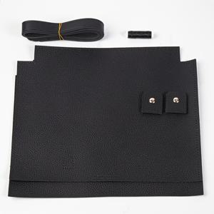 TEMU DIY 인조 가죽 토트백 키트 - 소프트 레트로 스타일, 손으로 만든 어깨 & 핸드백 세트, 튼튼한 템플릿 포함 - 독특한 선물을 만들기에 완벽, 카키/화이트|토트백|가죽가방
