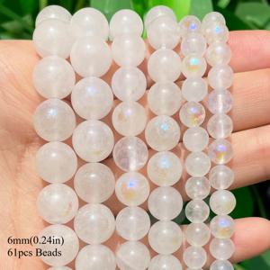TEMU 6mm/8mm/10mm AA 등급 천연 문스톤 스페이서 비즈 - 크리미 화이트, 파스텔 핑크, 베이지 컬러의 무지개 빛나는 루스 비즈 - DIY 주얼리 만들기, 팔찌, 목걸이, 귀걸이용 - 여성, 남성 선물, 생일, 기념일 선물 - 내구성 있고 우아한 보석, 액세서리 제작, 수제 팔찌, 공예 애호가를 위한 스페이서 비즈|남자목걸이