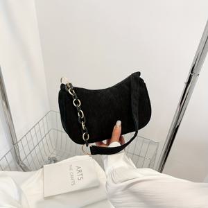 TEMU 청소년을 위한 시크한 코듀로이 크로스바디 백 - 가벼우면서 튼튼한 캔버스 숄더백, 지퍼 클로저, 상단 핸들 스트랩, 일상 출퇴근 및 캐주얼 외출에 완벽, 블랙, 핑크, 화이트, 그린 등 다양한 색상으로 제공, 캐주얼 숄더백 | 디자인 | 튼튼한 캔버스 백, 소형 크로스바디 백, 청소년용