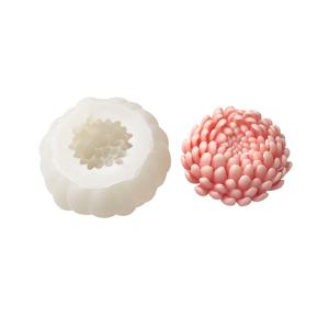 TEMU 1 세트 크리스란themum lotus 실리콘 촛불 모양, 비정형 모양 수제 비누 향품 공예 모양 - 추수감사절, 크리스마스, 할로윈, 부활절, 발렌타인데이 선물/생일/홈 데코용 DIY 촛불 비누 도자기 모양