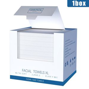 TEMU 1박스/3박스 일회용 얼굴 타월 클렌징 타월, 초대형 두꺼운 건습 이중 사용 40장/박스 26*30cm
