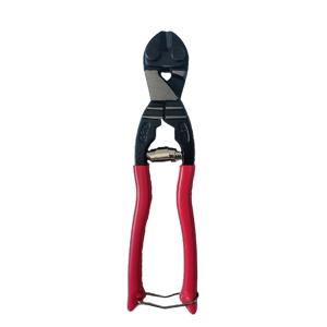 TEMU 1pc 미니 와이어 커터 (홈과 스프링 메커니즘, 편안한 소프트 그립, 안전 잠금 장치, CR-V 강철 블레이드), 8인치 또는 9인치 크기 사용 가능, 홈 데코, 산업, 야외, DIY 사용에 이상적입니다. 와이어 커터 도구 | 컴팩트 와이어 커터 | 인간 중심적인 그립