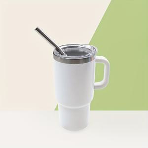TEMU 1pc, 3oz/5oz 미니 304 스테인리스 스틸 자동차 컵, 리드와 스트로우, 고급 커피 컵, 멀티 컬러 머그, 휴대용 실내/실외/사무실에 적합, 여름 음료 컵, 다중 색상, 선물하기 좋은 선택|텀블러