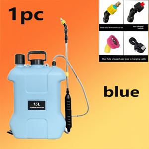 TEMU 새로운 3.96 갤론 전기 스프레이어, 15L 대용량, 3개의 교환 가능한 노즐과 텔레스코픽 핸들, 편리한 운반, 정원 잡초 제거, 식물 물주기, 잔디 관리에 적합. 정원 유지, 그늘 식물, 자동차 청소, 가정 청소 등에 적합. 내구성 있는 플라스틱 소재, 물주기 필요에 적합한 실용적인 도구, 휴일 선물로 생각할 만한 친절한 선물.