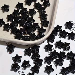 TEMU 110-170개 50/100g 캔디 컬러 스타 아크릴 비즈 - 내구성 있는 DIY 액세서리 제작용, 팔찌·목걸이·키체인 소재, 매끄러운 마감