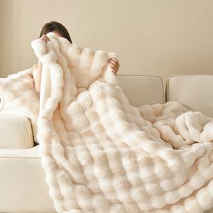 TEMU 커피 색상의 담요, 부드럽고 따뜻한 담요, 소파, 사무실, 침대, 캠핑, 여행용 낮잠 담요, 다용도 선물 담요|쇼파|이불|소파