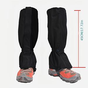 TEMU 하이킹, 걷기 및 산악 등반용 조절 가능한 모든 날씨에 적합한 고품질 스노우 게이터 보호
