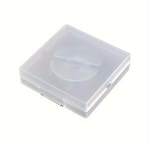 TEMU 2pcs 회전 케이블 정리함 - 내구성 있는 폴리프로필렌, 휴대용 충전 케이블 보관함, 휴대폰 및 액세서리용 안전한 뚜껑, 케이블 보관함, 액세서리 정리, 간단한 디자인, 튼튼한 구조