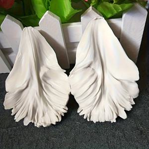TEMU 2개, 인공 튤립 꽃을 위한 실리콘 폼, 생일, 데이, 여성의 날을 위한 장식에 적합, 다용도 꽃 실리콘 폼, 폴리머 클레이 잎으로 제작된 새로운 생일 장식 도구.