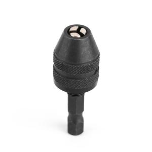 TEMU 0.3-3.6mm, 삼중 턱 자체 센터링, 금속 구조 - 전기 드릴 및 그라인더에 이상적인 빠른 교체 헥스 샹크 드릴 척