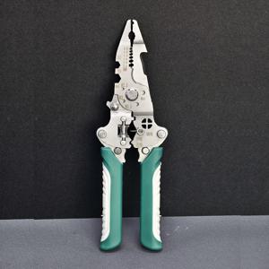 TEMU 헤비듀티 접이식 라이너 플라이어 - 전기 기술자, 수리공, DIY 및 작업장용 컴팩트 접이식 디자인의 다기능 전동 도구, 와이어 스트리퍼, 크림핑, 네일 풀러 포함 - 산업/작업장/가정 사용 - 내구성 있는 구조, 전기 기술자 필수품, 인체공학적 핸들, 견고한 금속 제작, 작업장 장비, 고품질 스틸, 크림핑 플라이어, DIY 애호가를 위한
