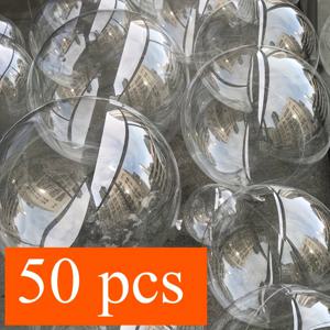 TEMU 캠핑 테마 파티 장식용 투명 스트레치 보보 볼 50개 세트, 졸업식 신부 샤워 선물, 결혼 생일 파티 용품 - 할로윈, 크리스마스 및 기타 축제 행사