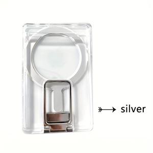 TEMU RFID 차단 기능이 있는 1개 3-in-1 자석 휴대폰 카드 홀더, PVC 소재, 여행 필수품용 강력한 접착 그립 스탠드|그립톡