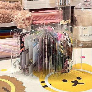TEMU 20개 투명 PVC 하드커버 아크릴 커버 독특한 DIY 스크랩북 스타 사진 앨범, 친구를 위한 기념일, 발렌타인데이, 개학 시즌, 아버지의 날 선물로 완벽함