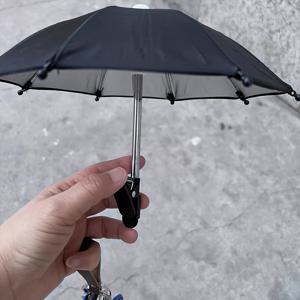 TEMU 1개 야외용 휴대폰 홀더 선쉐이드, 클립 포함, 해변 및 촬영/녹화용, 차량용 거치대, 자외선 차단, 눈부심 방지 휴대폰 우산