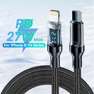 TEMU BinBoom USB C to Lightning 케이블, 3.3ft/6.6ft [MFi] 아이폰 고속 충전용 Type C to Lightning 브레이디드 USBC to Lightning 케이블, 아이폰 14/13/12/11 Pro Max/X/XS/XR/8/7/6s Plus/iPad/Airpods 및 기타 기기 호환