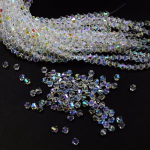 TEMU 3/4mm 유리 비코인 비즈 - DIY 팔찌 귀걸이 공예용 흰색 아이리드센트 모양의 자유로운 비즈, 손수작업 DIY 액세서리, 보석 만들기용 비즈, 공예 비즈 공급품, 아이리드센트 비즈, 인공 비즈