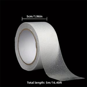 TEMU 1pc 투명한 미끄럼 방지 테이프, 1.96 인치 x 16.40 피트 - 방수 및 부드러운 안전 그립, 바닥, 욕조, 실내/실외 사용 - 노인 및 애완 동물에 적합, 미끄럼 방지 안전 | 투명 접착제 | 방수 접착제, 안전 테이프