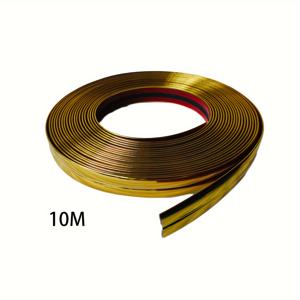 TEMU 10m 롤 자체 접착 코너 보호대 - 부드럽고 드릴 없는 PVC 엣지 가드, 산업 하드웨어, 안전 및 보호용