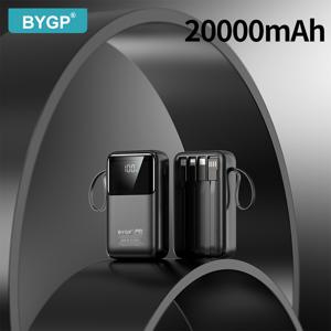 TEMU 1개 초고속 충전 모바일 파워 뱅크 10000mAh/20000mAh - 아이폰 PD 20W 및 QC2.0/22.5W에 적합, 케이블 포함(USB-A/타입-C/MCCIO), LED 디스플레이, 야외 캠핑 비상 백업 배터리 팩|보조배터리|보조배터리20000