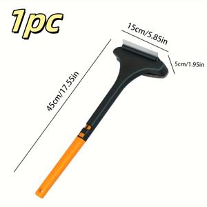 TEMU 1-In-1 이중면 창화 청소 브러시 및 유리 와이퍼, 1-4pcs 스크레이퍼, 긴 손잡이, 습식 및 건식, 가정용 청소 도구, 크리스마스 및 데이에 이상적, 창화 청소 브러시, 청소 용품