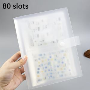 TEMU 200/120/80 슬롯 대용량 사진 앨범 - 사진, 엽서 및 스티커에 완벽하게 적합하며 여행과 모임의 모든 순간을 기록합니다