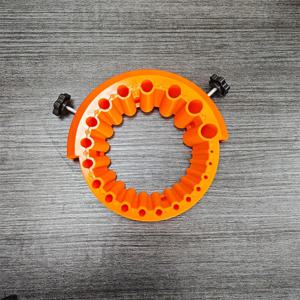 TEMU 드릴 비트 연마기, 전동 드릴 부착물, 오래된 드릴 샤프너, 125mm 그라인더용 대형 블레이드 각도 연마기, 2~13mm 드릴 비트 호환 가능, 플라스틱 제작, 전원 불필요