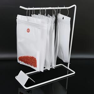 TEMU 1pc 화이트 메탈 데스크 오가나이저, 다중 후크 - 멀티-사용 키체인, 립스틱, 목걸이 및 귀걸이 홀더, 가정, 사무실, 보석 가게 디스플레이, 데스크 액세서리