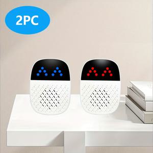 TEMU 2/4개 9세대 스마트 초음파 모기 퇴치제, 두 가지 스마트 주파수 모드, 쥐, , , ant, 및 침실의 다른 해충을 쫓아내는 집 전체 커버리지 쥐 퇴치제, 애완 동물 친화적인 디자인, 쥐 및 해충 관리 도구