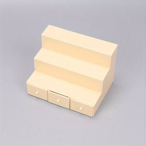 TEMU 3층 미니 보관 선반, 서랍 - 비에지 인형집 가구, 인형 및 수집품을 위한 컴팩트한 정리함, DIY 인형집 장식 및 수집품 디스플레이에 완벽, 미니어처 가구, 수집품 디스플레이 케이스, 재미있는 디자인, 포켓 사이즈 디스플레이