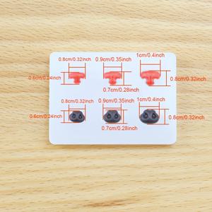 TEMU 1-캐비티 실리콘 코 몰드 - 털감, 클레이, 폴리머 클레이 호환 가능 - , 마리오네트용 DIY 공예 도구 - 재사용 및 세척 쉬운 동물 모양 코 제작 몰드