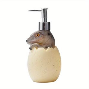 TEMU 1pc 귀여운 3D 공룡 비누 디스펜서, 펌프가있는 창조적 인 만화 손 소독제 병, 욕실 수조 비누 디스펜서, 손 비누 용 리필 가능 빈 병, 욕실 액세서리