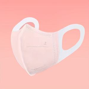 TEMU 50개 3D 그라데이션 일회용 얼굴 마스크, 통기성이 좋은 비직조 직물, 넓은 탄성 귀걸이 - 성인에게 이상적, 독립된 포장, 야외 활동에 완벽, 야외 필수품 | 그라데이트 디자인 | 편안한 핏, 얼굴 마스크