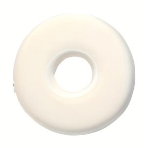TEMU 1pc Earsafe Donut 베개 - 부드럽고, 원형 구멍이 있는 검은색, 성인용 측면 수면 지원 쿠션, 사무실 및 가정용으로 이상적, 모든 계절의 편안함, 측면 수면 지원|도넛 모양의 베개|지퍼 커버