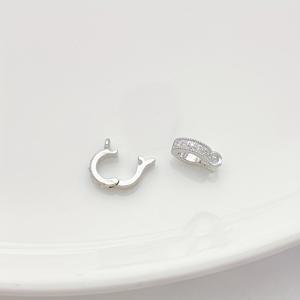 TEMU 2개 18K 금도금 구리 걸쇠와 돌 - DIY 목걸이 팔찌 제작용 안전한 클로저, 손으로 만드는 보석류 재료에 적합한 변색 방지 내구성 있는 걸쇠, 현대적 디자인의 펜던트 만들기용 메탈