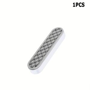 TEMU 1pc 실리콘 메이크업 브러시 홀더, 색상, 다기능 화장품 여행 보관함, 데스크탑 메이크업 브러시 건조대, 수선 도구 스탠드, 분리 가능한 테이블 스탠드, 브러시, 아이라이너 펜, 페인트 브러시, 치약 브러시, 욕실 액세서리, 선물용품