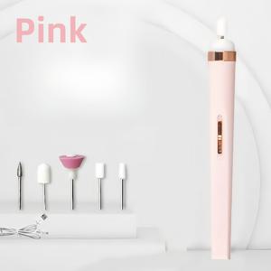 TEMU USB 전기 손톱 드릴, 젤 손톱과 가정용 살롱을 위한 전문 아크릴 손톱 드릴, 손톱 파일 및 커틀 푸셔 포함, 매니큐어 및 발 관리를 위한 전기 손톱 파일 세트, LED 조명, 오래 지속되는 배터리, 생일 선물 및 휴일 선물에 이상적인 선택|젤네일