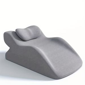 TEMU 인체공학적 복부 수면 베개 - 배고자용, 목과 허리, 엉덩이 쿠션 지원 - 독서, 휴대폰, 태블릿 호환 가능 - 미끄럼 방지 표면 - 옆으로 자는 사람을 위한 전환기 - 집, 사무실, 여행용|허리보호대|목베개