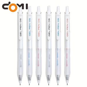 TEMU 6개 세트 DOMI 젤 잉크 펜, 블랙 블루 레드 잉크 볼펜, 중성 펜, 리트랙터블 젤 펜, 0.5mm 미세한 팁, 부드러운 필기, 빠른 건조 - 학교, 사무실, 숙제, 다이어리용
