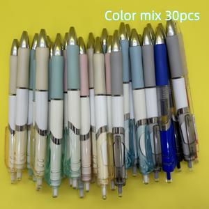 TEMU 30개, 리트랙터블 젤 잉크 펜 - 0.02인치 미세한 펜촉, 편안한 그립 & 부드러운 필기