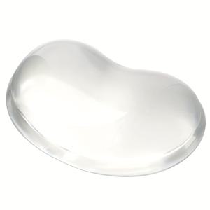 TEMU 인체공학적 젤 손목 받침대 마우스용 - 투명 쿠션 지지 패드와 매끄러운 광택 표면, 컴퓨터, 노트북, 사무실, 가정 및 학교 사용을 위한 편안한 손목 패드